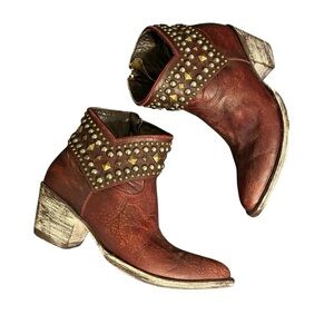 Old Gringo Mini Belinda‎ Western Boots in Brown Women Size 8B